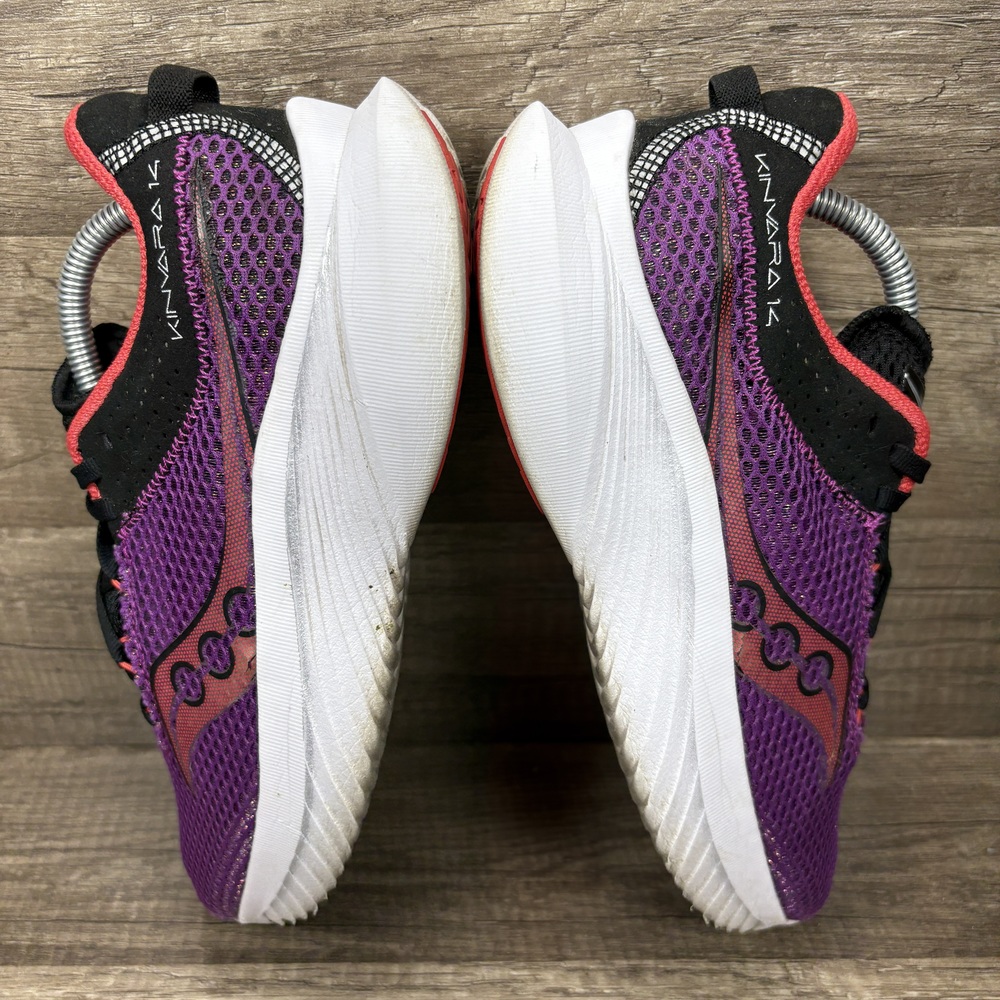 Saucony Kinvara 14 Purple Womens US Size 6.5 EUR 37.5 S10823-91 Running Shoes - Picture 7 of 10